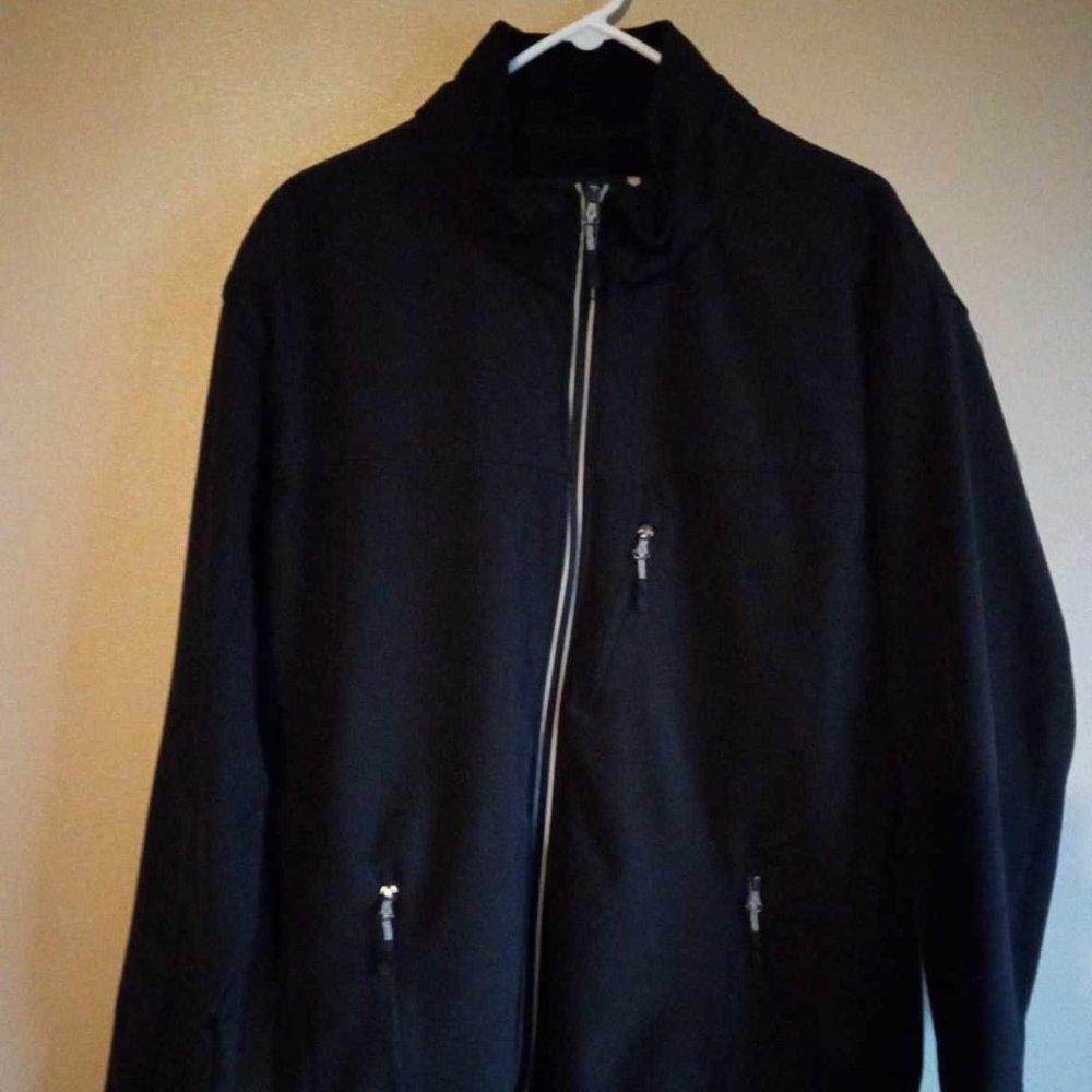 Athletech Men;s XL Jacket Black Full Zip
